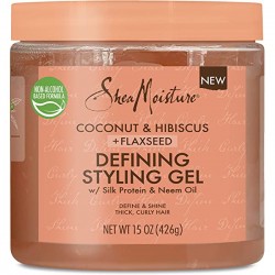 Shea Moisture Coconut & Hibiscus + Flaxseed Defining Styling Gel