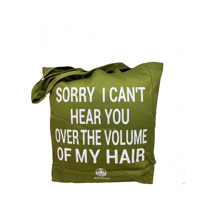 Tote Bag Akisha - Sorry Can't Hear You