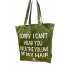 Tote Bag Akisha - Sorry Can't Hear You