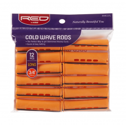 Cold Wave Rods - Rouleaux Bouclants - Orange - Diameter 3/4 inch