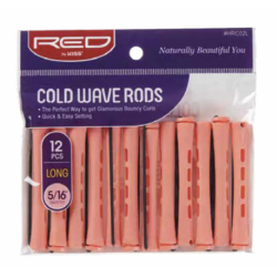 12 Cold Wave Rods - Long - Tangerine - 5/16 inch