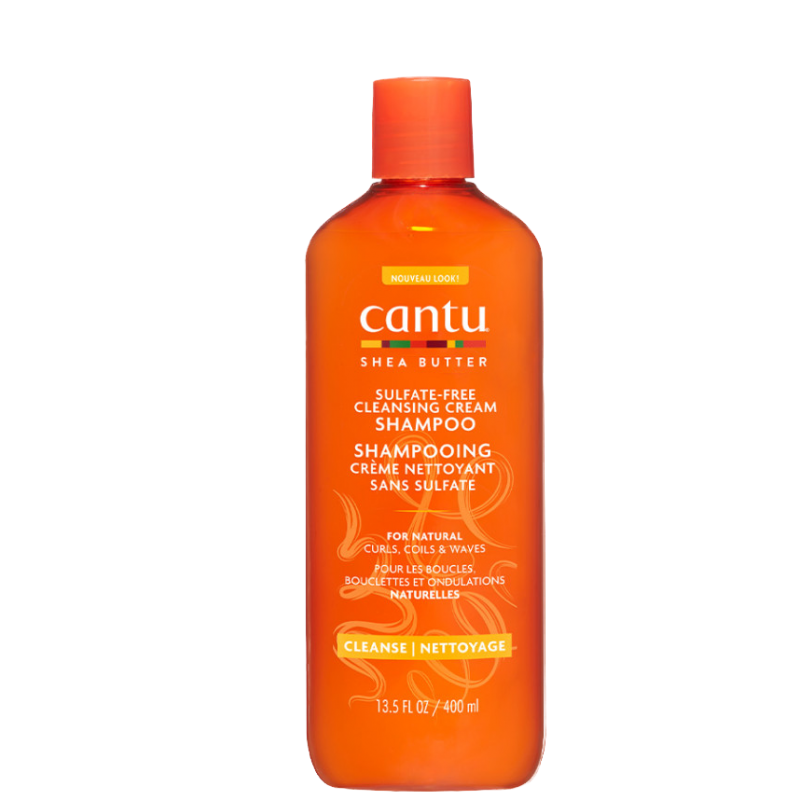 Cantu Natural - Shampoing Crémeux Clarifiant - Sulfate Free Cleansing Cream Shampoo