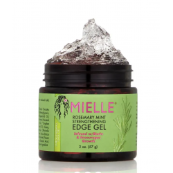 Gel Edge à la Biotine- Renforce et plaque - Mielle Organics - Rosemary Mint Strengthening Edge Gel