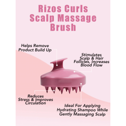 Brosse Massante Rizos Curl - Rose