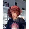 Coloration VEGAN Temporaire - As I AM Curl Color Hot Red -Rouge - 170gr