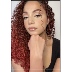 Coloration VEGAN Temporaire - As I AM Curl Color Hot Red -Rouge - 170gr