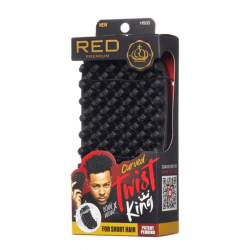 Brosse pour Twists - Twist King - Courbée - Pour Cheveux Courts.