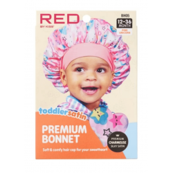 Bonnet de Satin pour bébé - (A partir de 1 an) - Licorne Rose