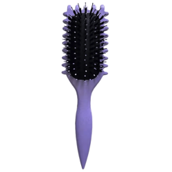 Afro Kurly Brush - Purple - Define 3 en 1 Styling Brush