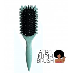 Brosse Afro Kurly Verte Define 3 en 1 Styling Brush