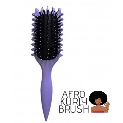 Afro Kurly Violette Define 3 en 1 Styling Brush