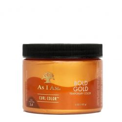 Coloration VEGAN Temporaire - As I AM Curl Color - Bold Gold - 170gr
