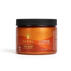 Coloration VEGAN Temporaire - As I AM Curl Color - Copper Cuivré- 170gr