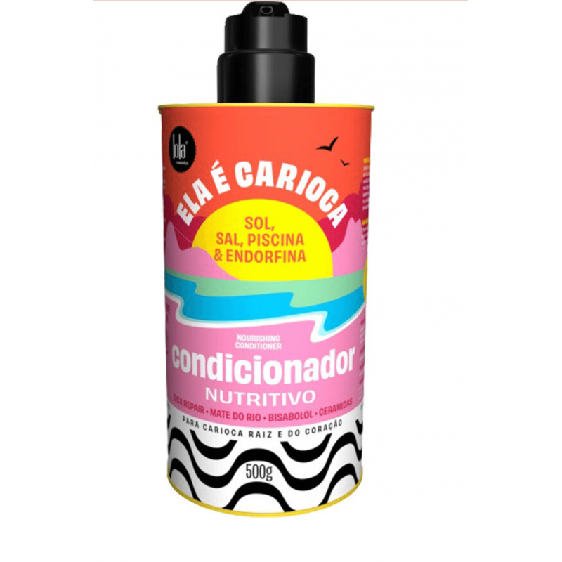 Ela É Carioca - Après-shampoing Nutritif - Mer, Soleil et Piscine - 500ml