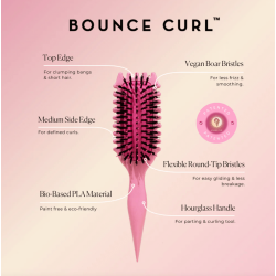 Bounce Curl Define EdgeLift Brush - Rose