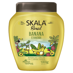 Skala Brasil - Crème de Coiffage - Banana et Bacuri - 3 en 1 - 1kilo