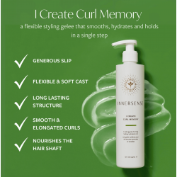 DELUXE Gelée I Create Curl Memory - Hydratation , Elongation et Durée - 946ml - Innersense