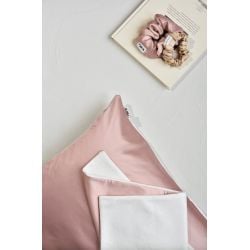 Taie D'oreiller Sleep and Care - 2 en 1- Rectangle Rose Pastel