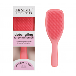 Tangle Teezer - LARGE Detangling Hairbrush - Spéciale Cheveux Epais - Salmon Pink