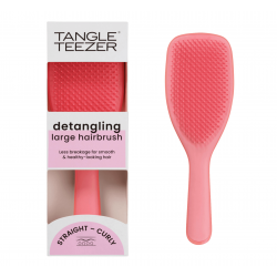 The LARGE Wet Detangler - Salmon Pink - Thick Curly Hair