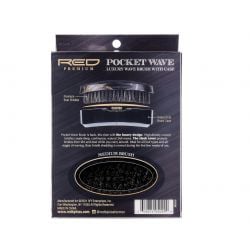 Brosse Povket Wave - 100% Poils de Sanglier - Curved - Luxury