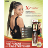 Mèches X-Pression Ultra Braid Pre-Stretched (étirées) 2x Matte Gray T1B - Poivre et sel