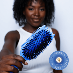 Bounce Curl - Volume EdgeLift Brush - Cheveux Frisés et Crépus - Bleue