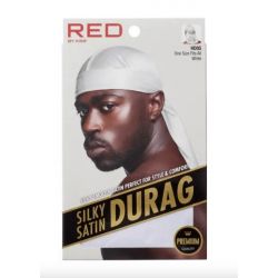 Durag - Satin Premium- Blanc