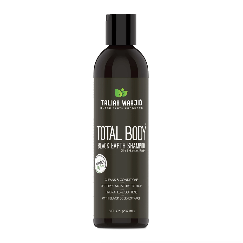 Shampoing Clarifiant Locks - Total Body - Black Earth Shampoo - Taliah Waajid - 237ml