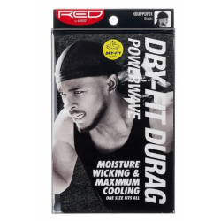 Dry Fit Power Wave - Durag Pour Le Sport - Noir