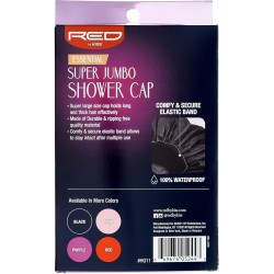 Bonnet de Douche Extra Volume - Super Jumbo - Noir