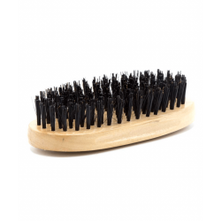 Brosse Club Plate Spéciale Waves - Poils Sanglier Durs - Sans manche