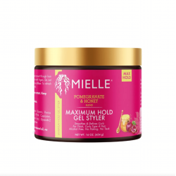 Gel Fort Maintien Maximum - Maximum Hold Gel Styler - Pomegranate & Honey - Mielle - 454gr