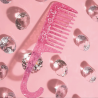 Rizos Curls – Peigne de Douche Rose avec Crochet