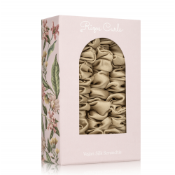 Trio de Mini chouchou en Soie VEGAN - Nude
