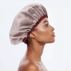 Bonnet de Douche Doublé Satin - Cantu Shower Cap