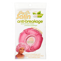 copy of Drawstring Satin Bonnet Random Color
