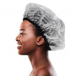 Bonnet de Douche Doublé Tissus - Cantu Shower Cap