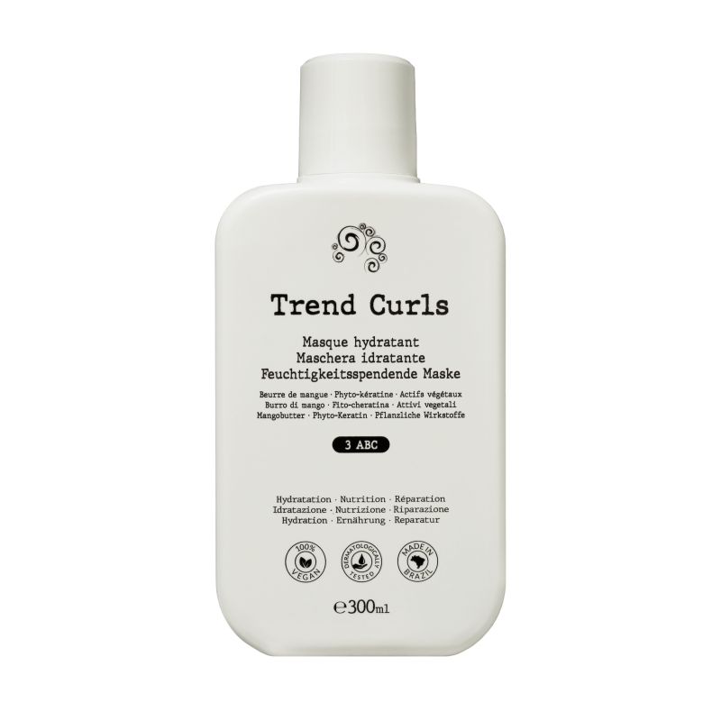 Trend Curls - Masque Hydratant - Cheveux Bouclés - 3ABC - 300ml
