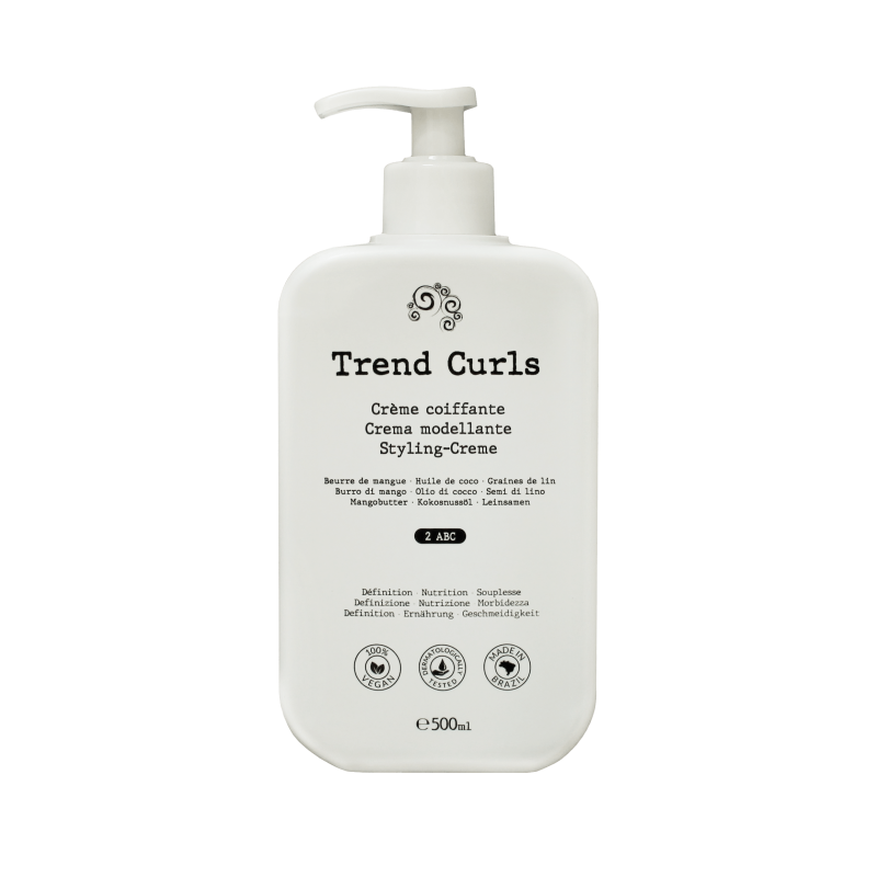 Trend Curls - Crème Bouclante - Cheveux Ondulés - 2ABC - 500ml