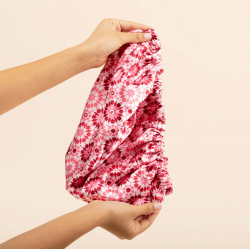 Bounce Curl - Bonnet de Nuit Reversible en Satin - Pink