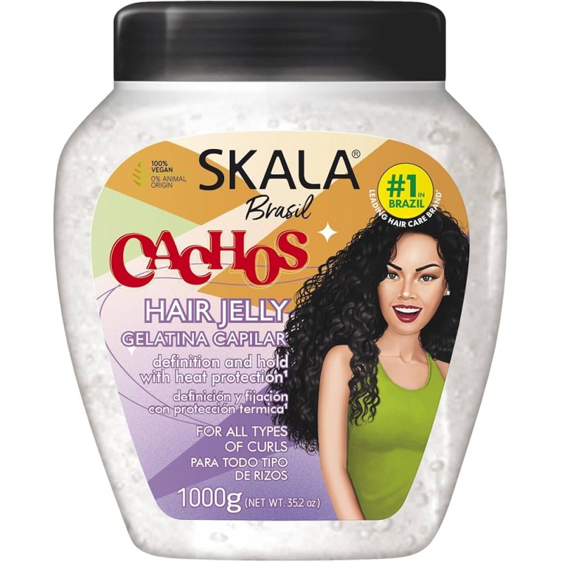 Skala Brasil - Gelée capillaire définition & protection thermique - Gélatina Capilar - 1 kg