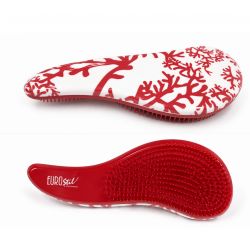 Brosse Démêlante à picots souples - Rouge