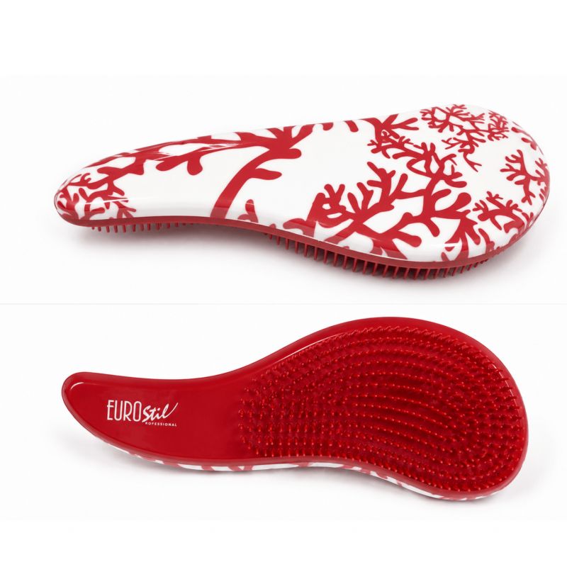 Brosse Démêlante à picots souples - Rouge