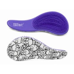 Brosse Démêlante à picot souple - Violette