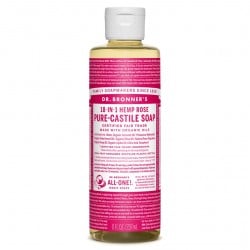 DR. BRONNER'S- Pure-Castile Liquid Soap- Rose 237ml