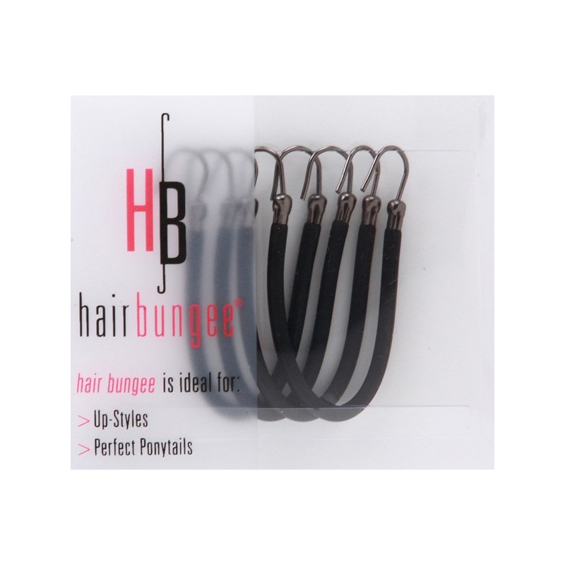 Hair Bungee Silicone - Session Master Noir