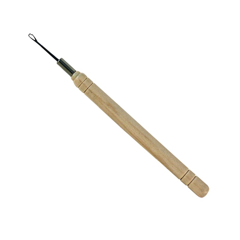 Wooden Hook Needle for Crochet Braid and Locs
