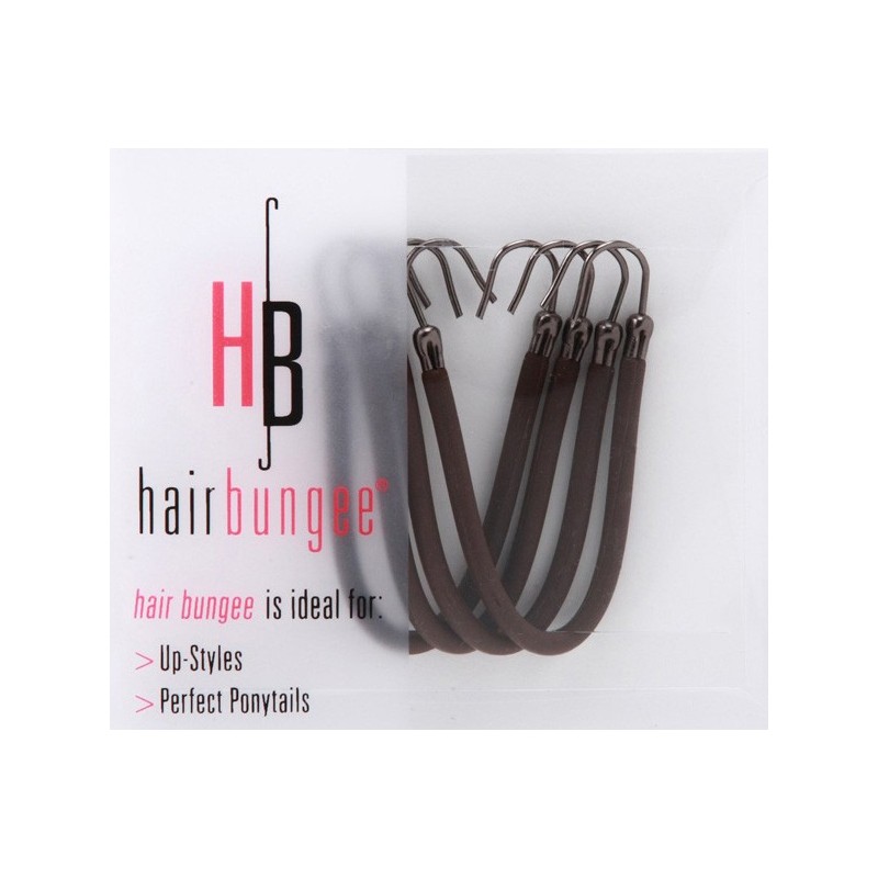 Hair Bungee Silicone - Session Master - Marron