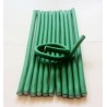 12 Flexi Rods Vert Extra Fins - diamètre 0,8 cm